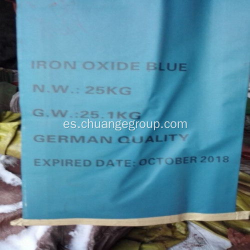 Pigmento Yipin óxido de hierro azul S401 para pavimentadora